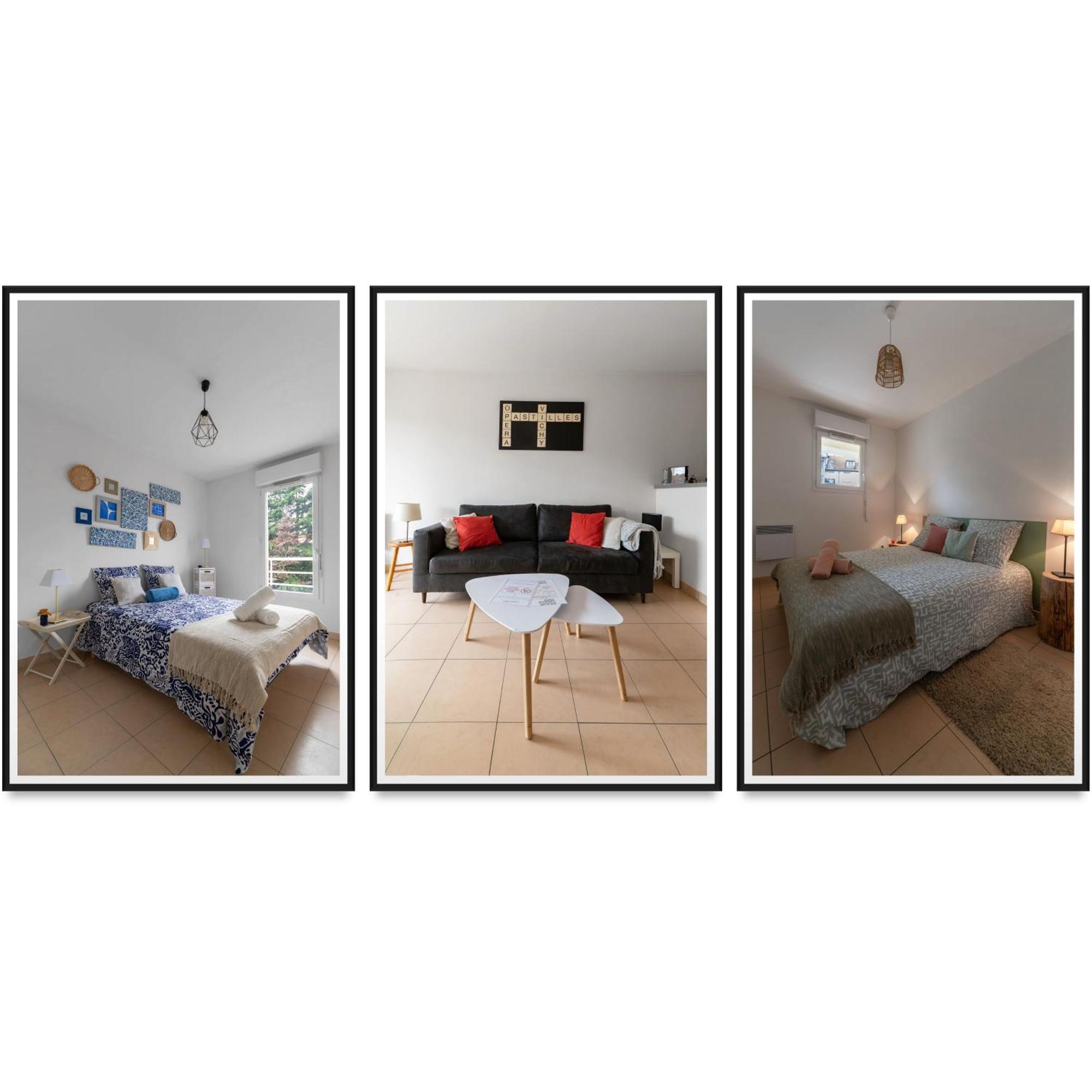 L'Eugenie - Appartement Design & Confort En Centre-Ville Vichy Kültér fotó